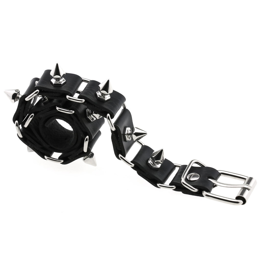 Punk Rock Spiked Choker For Wo - Goth Punk Spike Choker 评论和价格