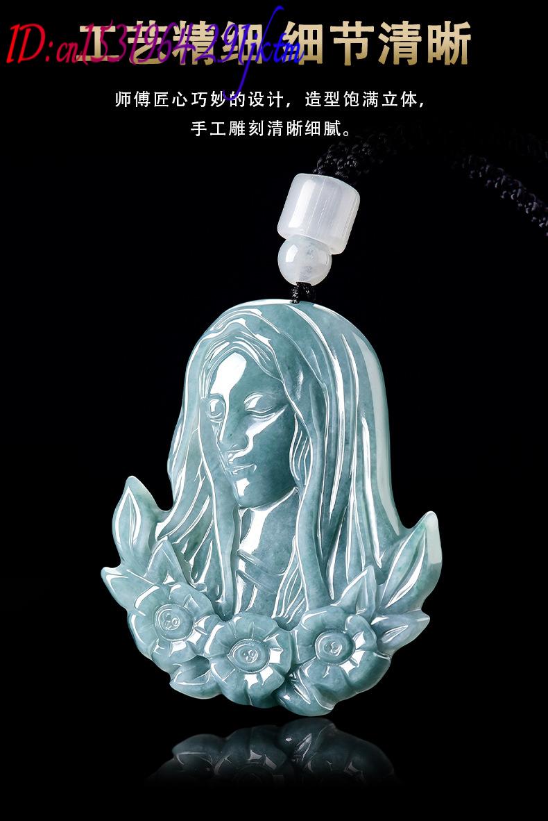 Natural Myanmar Jadeite Virgin - Necklaces 评论和价格